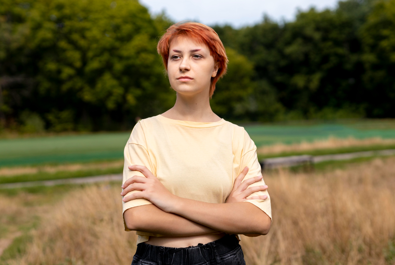 single redhead girl